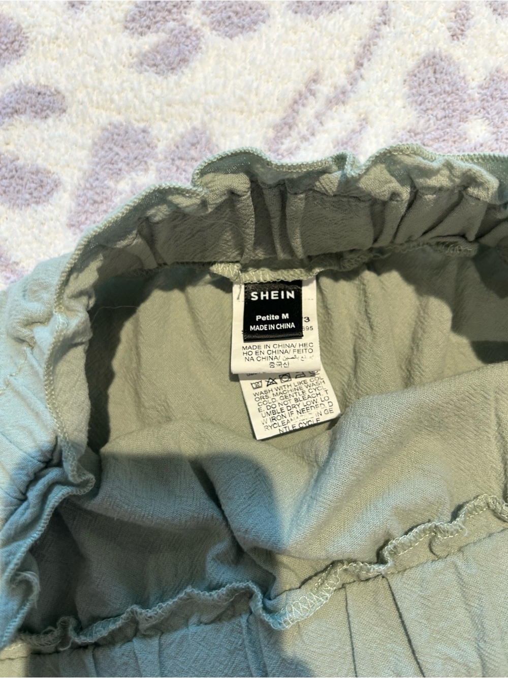 Green Ruffle Skirt Set - Picture 7 of 7